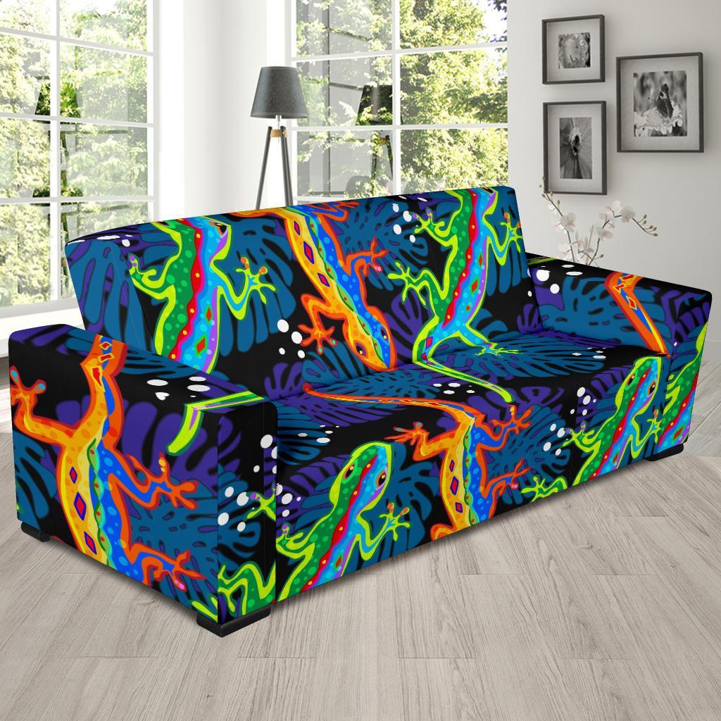 Pattern Print Lizard Sofa Covers-grizzshop