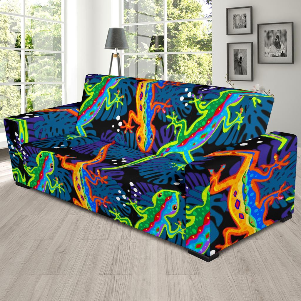 Pattern Print Lizard Sofa Covers-grizzshop