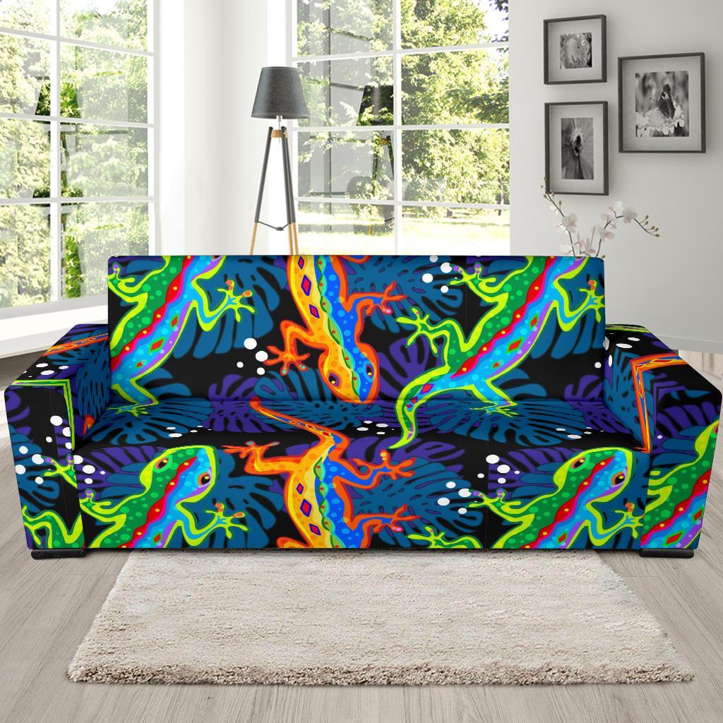 Pattern Print Lizard Sofa Covers-grizzshop