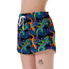 Pattern Print Lizard Women's Shorts-grizzshop