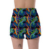 Pattern Print Lizard Women's Shorts-grizzshop