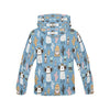 Pattern Print Llama Cactus Men Pullover Hoodie-grizzshop