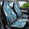 Pattern Print Llama Cactus Universal Fit Car Seat Cover-grizzshop