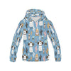 Pattern Print Llama Cactus Women Pullover Hoodie-grizzshop