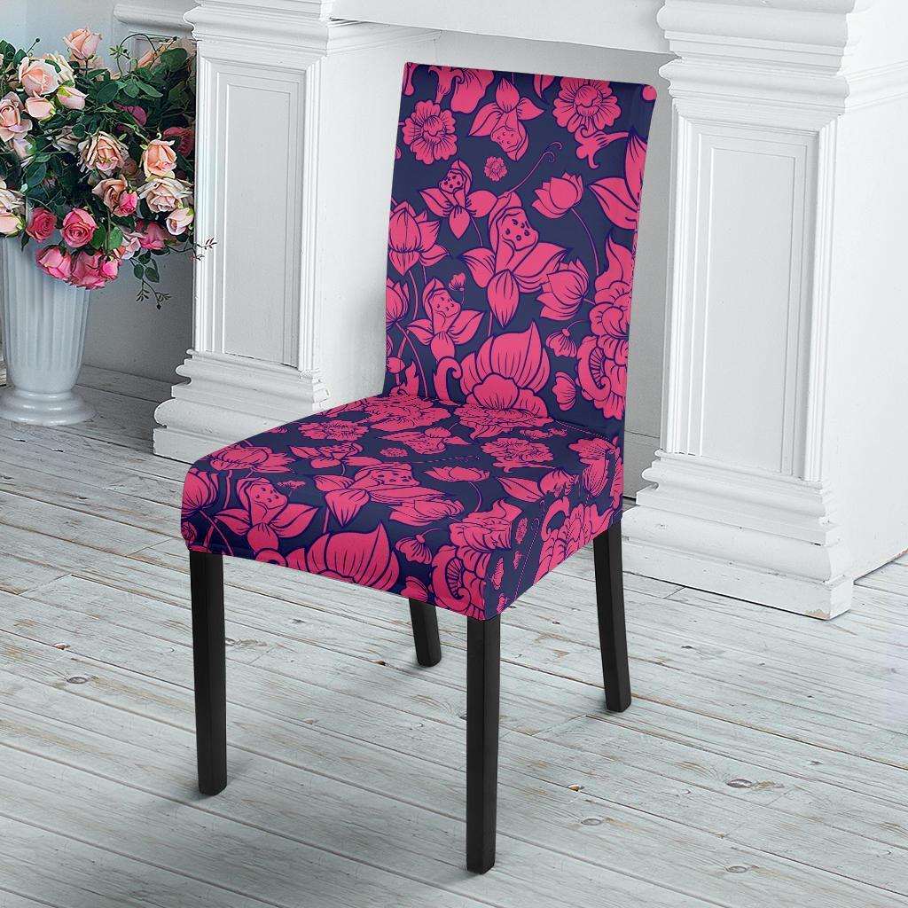 Pattern Print Lotus Chair Cover-grizzshop