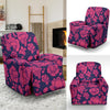 Pattern Print Lotus Recliner Cover-grizzshop