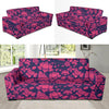 Pattern Print Lotus Sofa Covers-grizzshop