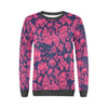 Pattern Print Lotus Women's Sweatshirt-grizzshop