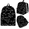 Pattern Print Math Backpack-grizzshop