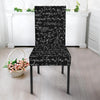 Pattern Print Math Chair Cover-grizzshop