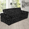 Pattern Print Math Sofa Covers-grizzshop