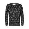 Pattern Print Math Women's Sweatshirt-grizzshop