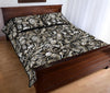 Pattern Print Mechanic Bed Set Quilt-grizzshop