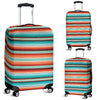 Pattern Print Mexican Blanket Baja Serape Luggage Cover Protector-grizzshop