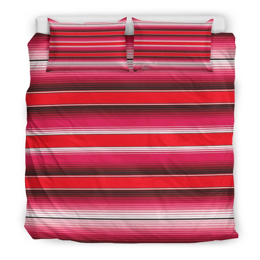 Pattern Print Mexican Serape Blanket Baja Duvet Cover Bedding Set-grizzshop