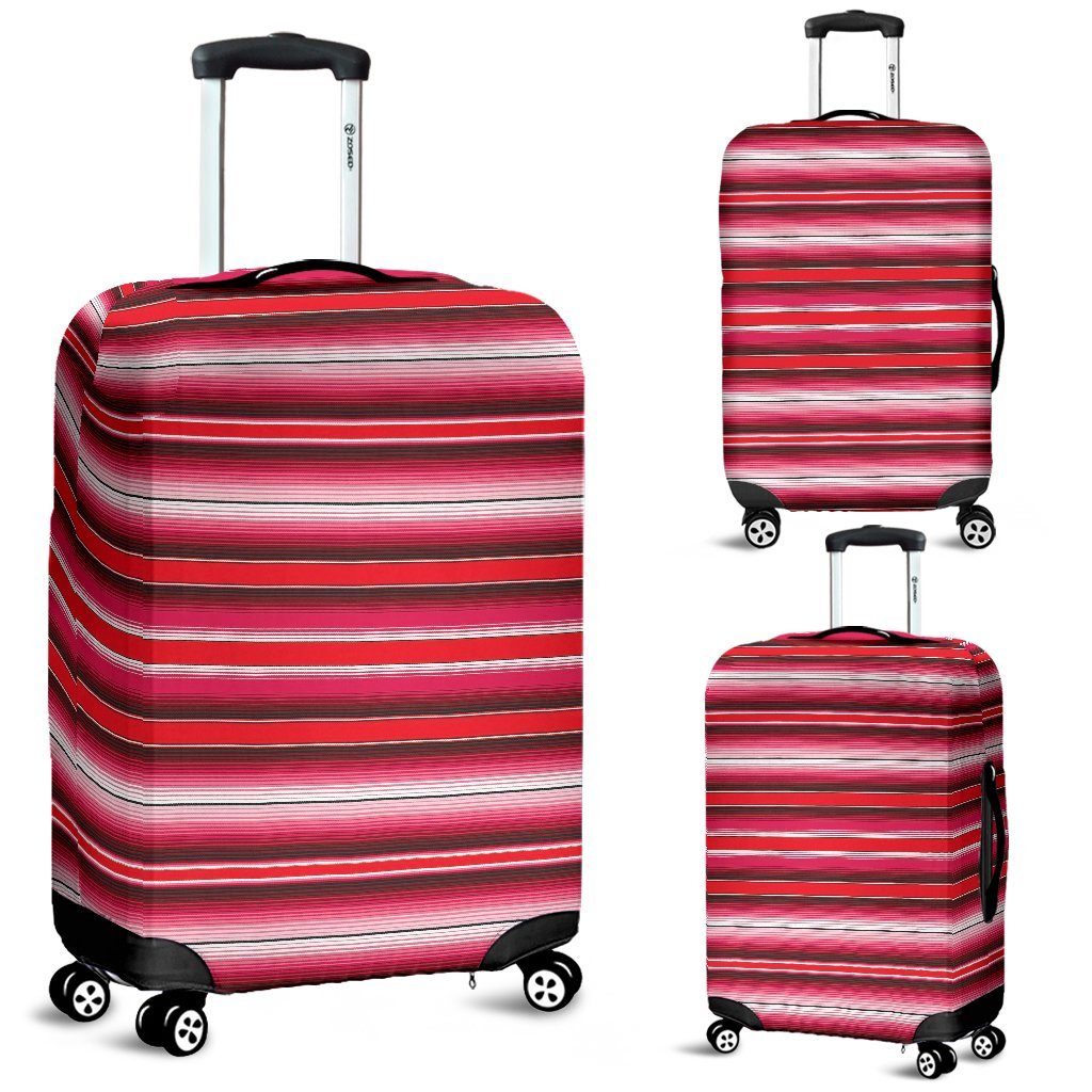 Pattern Print Mexican Serape Blanket Baja Luggage Cover Protector-grizzshop