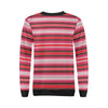 Pattern Print Mexican Serape Blanket Baja Women Crewneck Sweatshirt-grizzshop