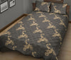 Pattern Print Motocross Bed Set Quilt-grizzshop