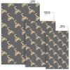 Pattern Print Motocross Floor Mat-grizzshop