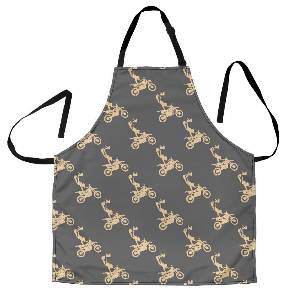 Pattern Print Motocross Women's Apron-grizzshop