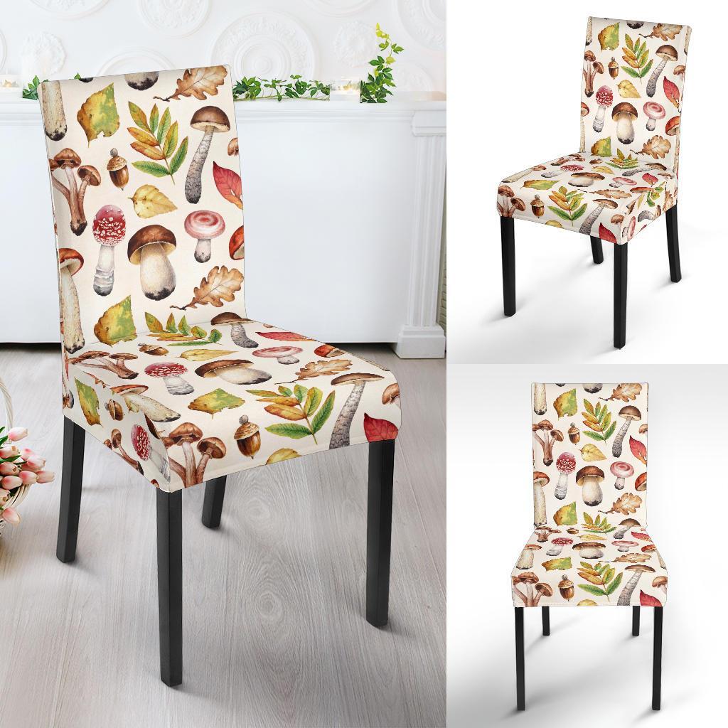 Pattern Print Mushroom Chair Cover-grizzshop