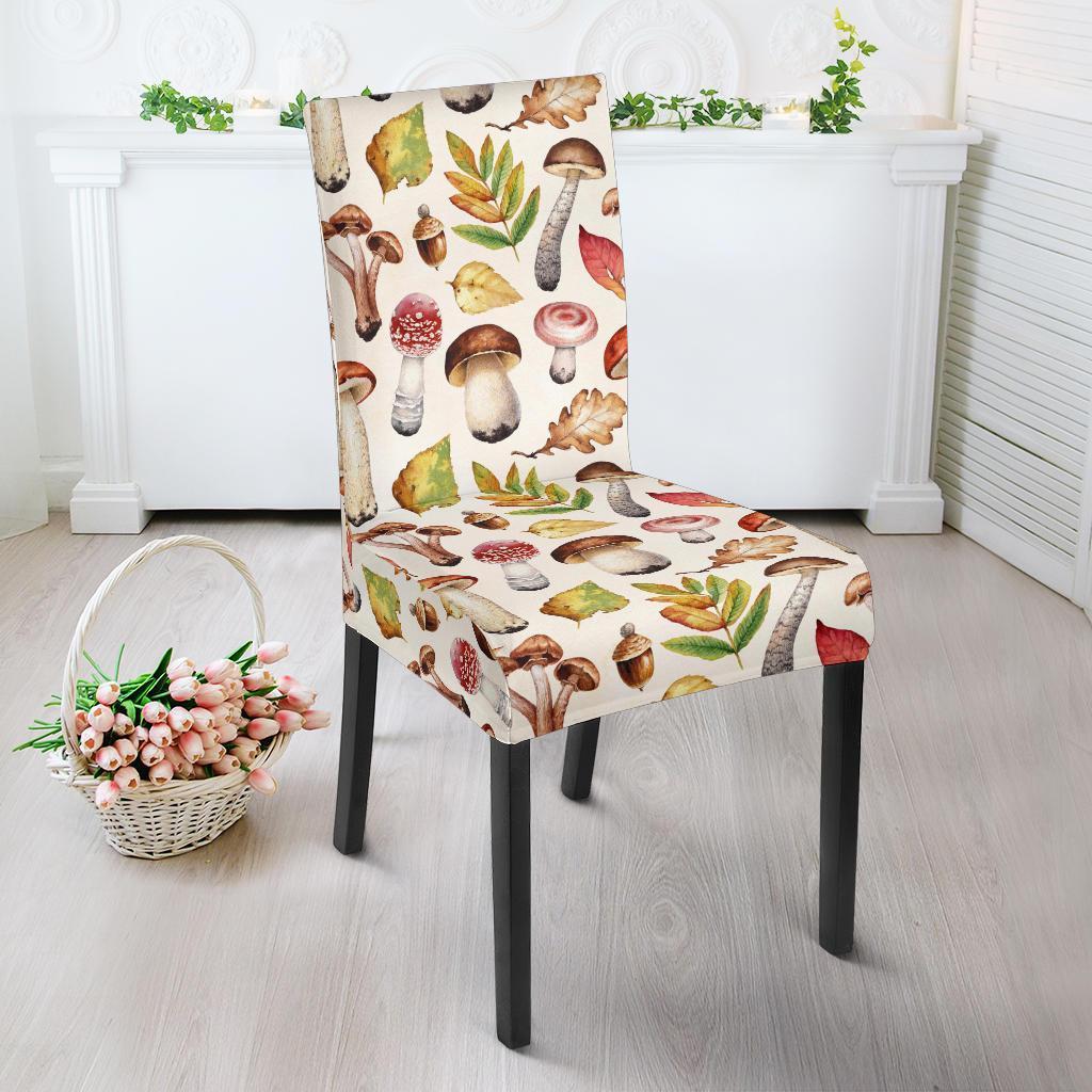 Pattern Print Mushroom Chair Cover-grizzshop