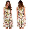 Pattern Print Mushroom Dress-grizzshop