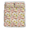 Pattern Print Mushroom Duvet Cover Bedding Set-grizzshop