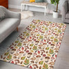 Pattern Print Mushroom Floor Mat-grizzshop