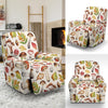 Pattern Print Mushroom Recliner Cover-grizzshop