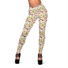 Pattern Print Mushroom Women Leggings-grizzshop