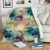 Pattern Print Newspaper Blanket-grizzshop