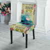 Pattern Print Newspaper Chair Cover-grizzshop