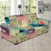 Pattern Print Newspaper Sofa Covers-grizzshop