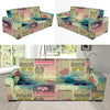 Pattern Print Newspaper Sofa Covers-grizzshop