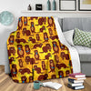 Pattern Print Otter Blanket-grizzshop