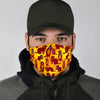 Pattern Print Otter Face Mask-grizzshop