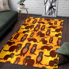 Pattern Print Otter Floor Mat-grizzshop