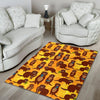 Pattern Print Otter Floor Mat-grizzshop