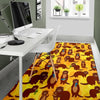 Pattern Print Otter Floor Mat-grizzshop