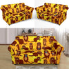 Pattern Print Otter Loveseat Cover-grizzshop