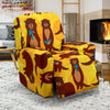 Pattern Print Otter Recliner Cover-grizzshop