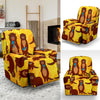 Pattern Print Otter Recliner Cover-grizzshop