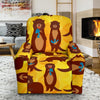 Pattern Print Otter Recliner Cover-grizzshop