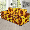 Pattern Print Otter Sofa Covers-grizzshop