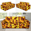 Pattern Print Otter Sofa Covers-grizzshop