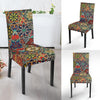 Pattern Print Patchwork Chair Cover-grizzshop