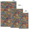 Pattern Print Patchwork Floor Mat-grizzshop