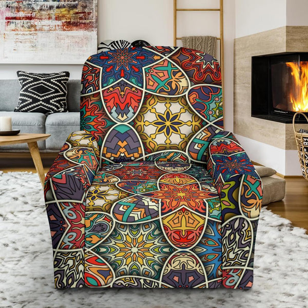 Boho discount recliner cover