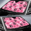 Pattern Print Paw Car Sun Shade-grizzshop